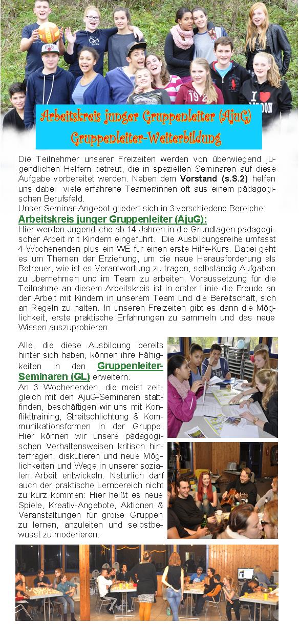 Gruppenleiterausbildung 2015